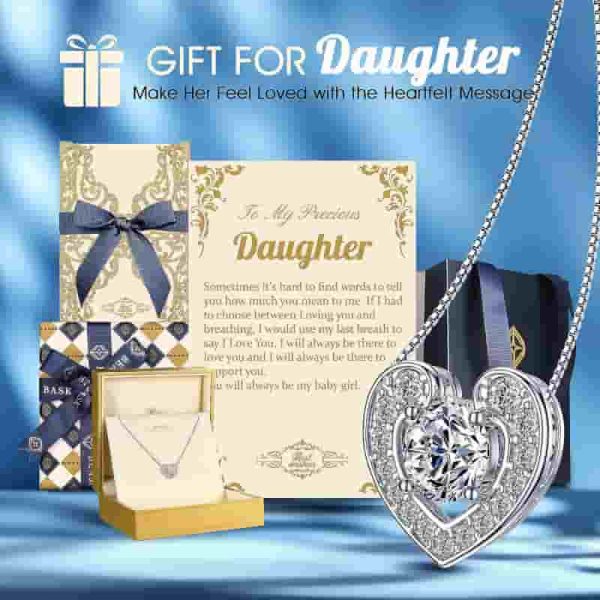 Best Heart-shaped Moissanite Necklace For Daughters - Image 3
