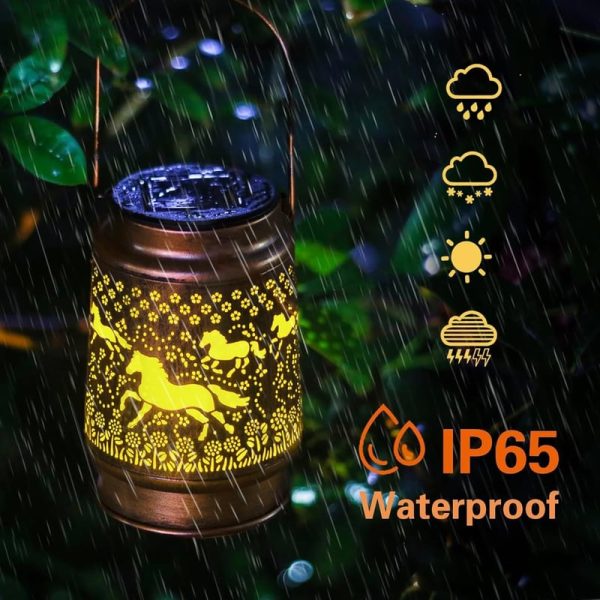 Best Horse Solar Lanterns For Women & Mom - Outdoor Decor - Image 4