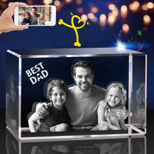 Personalized 3d Crystal Photo Gift For Special Occasions