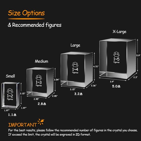Personalized 3d Crystal Photo Gift For Special Occasions - Image 2