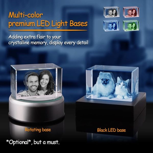 Personalized 3d Crystal Photo Gift For Special Occasions - Image 5
