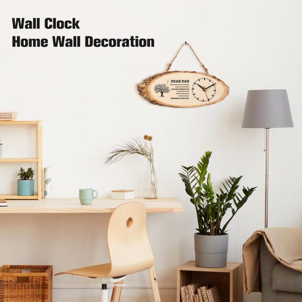 Best Wooden Clock Gifts For Dad From Daughter & Son - Image 5