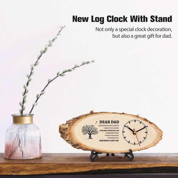 Best Wooden Clock Gifts For Dad From Daughter & Son - Image 6