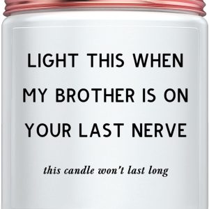 Best Sister-in-law Gift: Funny Lavender Candle