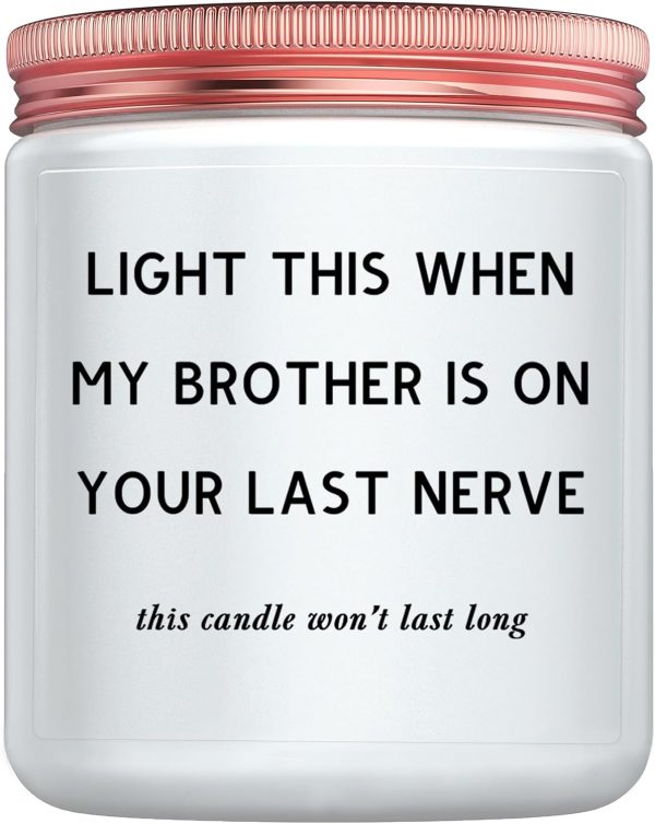Best Sister-in-law Gift: Funny Lavender Candle