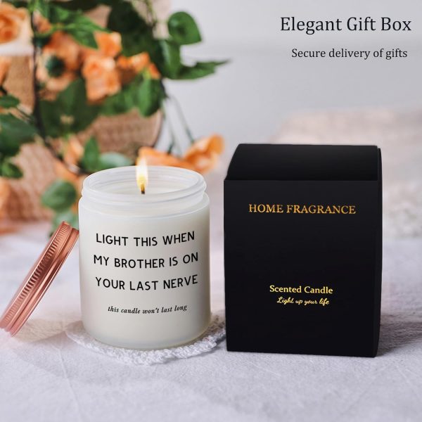 Best Sister-in-law Gift: Funny Lavender Candle - Image 6