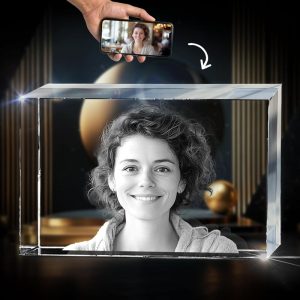 Personalized 3d Crystal Photo Gift For Mom - Perfect For Mother's Day