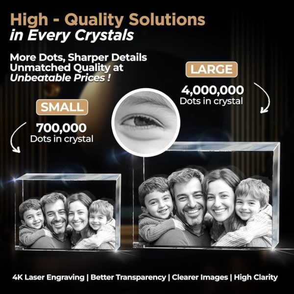 Personalized 3d Crystal Photo Gift For Mom - Perfect For Mother's Day - Image 3