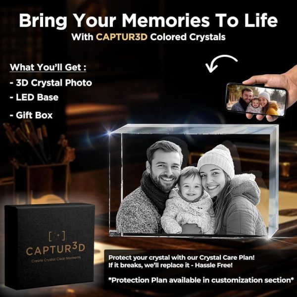 Personalized 3d Crystal Photo Gift For Mom - Perfect For Mother's Day - Image 4