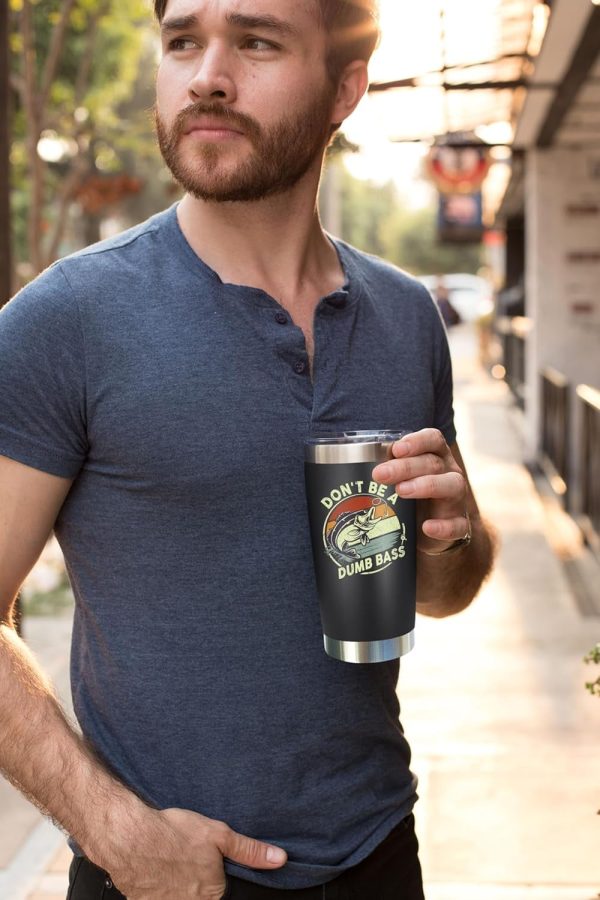 Best Father's Day Fishing Gift - 20 Oz Tumbler For Dad - Image 6