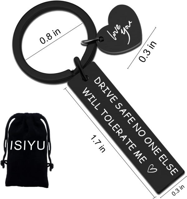 Drive Safe Keychain - Perfect Gift For Husband, Boyfriend & Family - Image 2