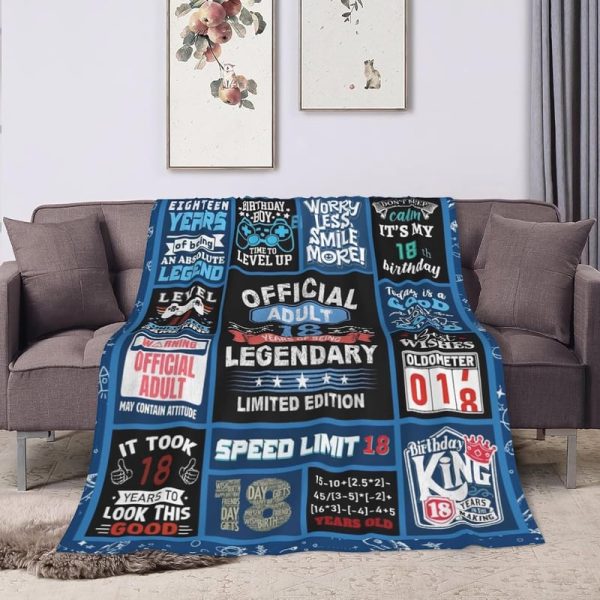 Best 18th Birthday Blanket Gift For Boys - Fun & Unique Ideas - Image 2