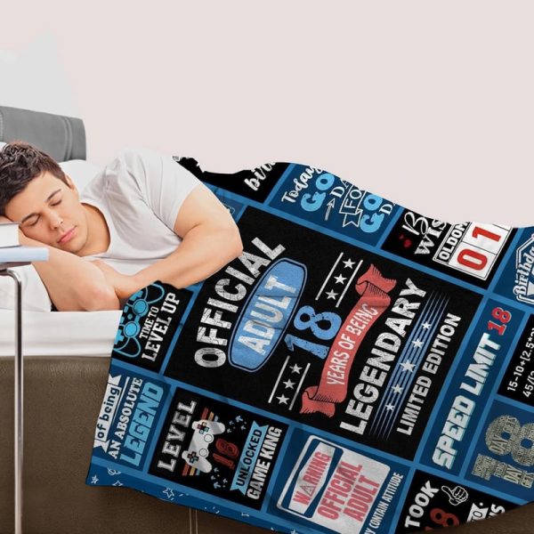 Best 18th Birthday Blanket Gift For Boys - Fun & Unique Ideas - Image 3