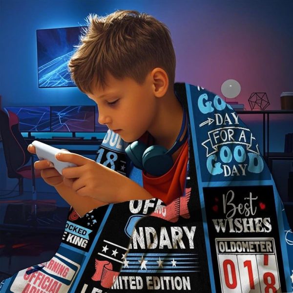 Best 18th Birthday Blanket Gift For Boys - Fun & Unique Ideas - Image 4
