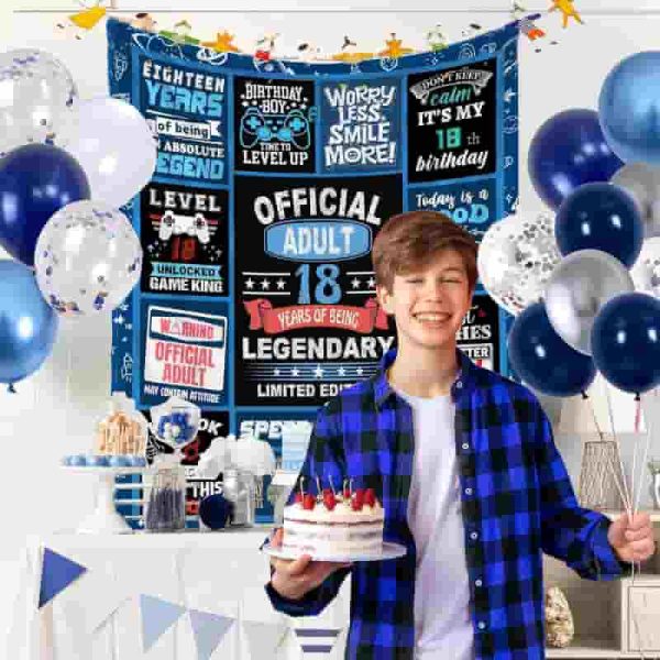 Best 18th Birthday Blanket Gift For Boys - Fun & Unique Ideas - Image 5