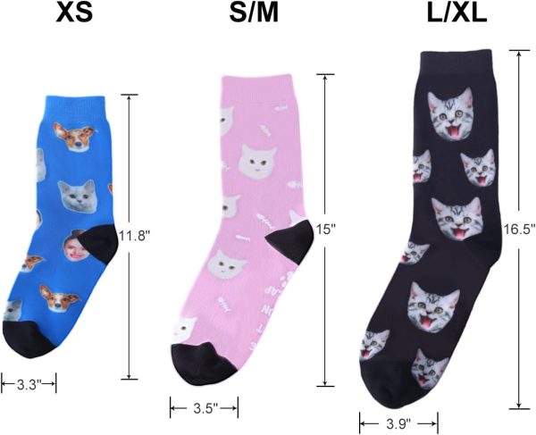Personalized Custom Face Socks - Funny Gift For Men & Women - Image 3