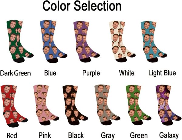Personalized Custom Face Socks - Funny Gift For Men & Women - Image 4