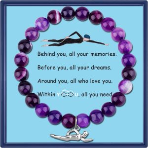 Best Swimming Jewelry Gift – Swimmer Charm Bracelet For Women