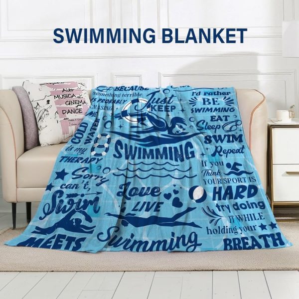 Best Swimming Blanket Gift For Swimmers - 50" X 60" - Image 3