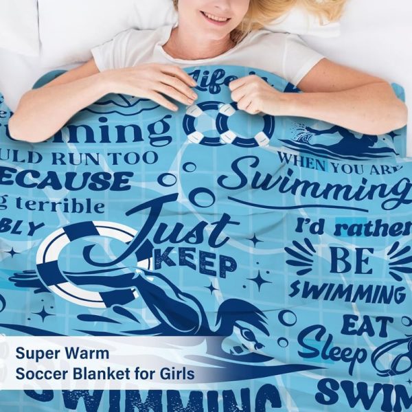 Best Swimming Blanket Gift For Swimmers - 50" X 60" - Image 5
