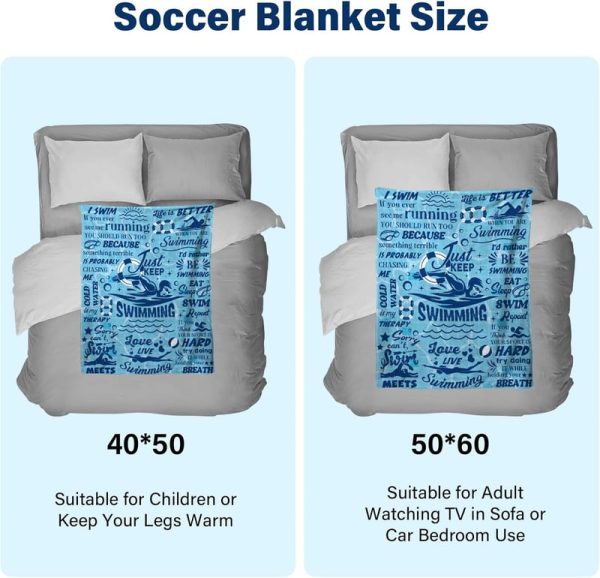 Best Swimming Blanket Gift For Swimmers - 50" X 60" - Image 6