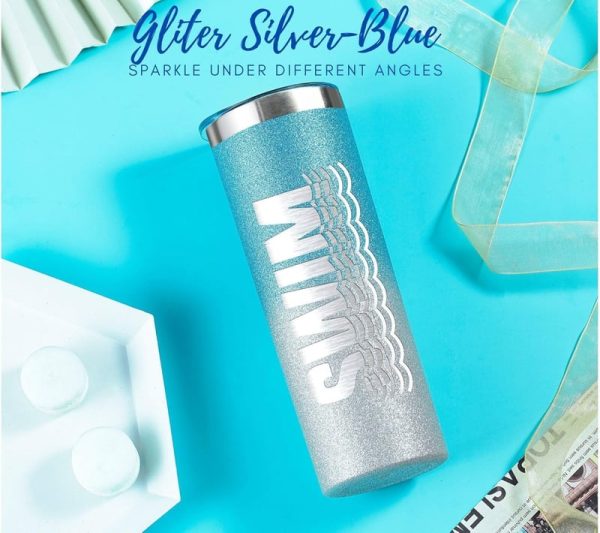 Best Swimming Gift: Glitter Tumbler For Women & Teens - Image 5