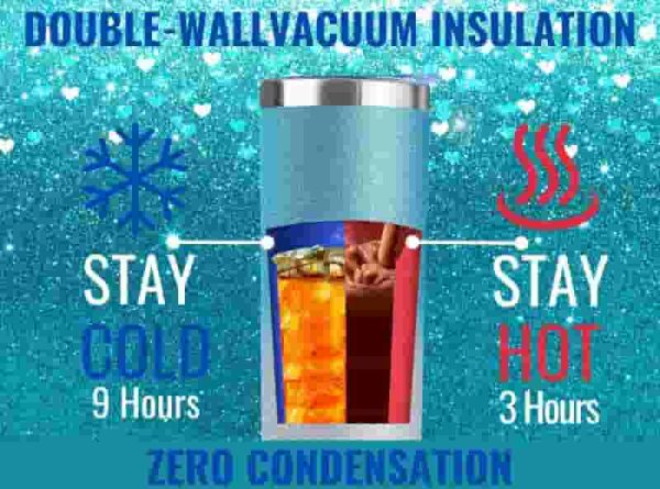 Best Swimming Gift: Glitter Tumbler For Women & Teens - Image 6