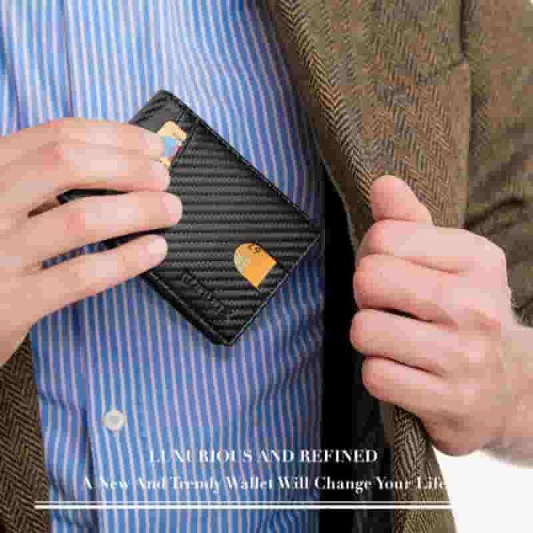 Runbox Slim Rfid Wallet For Men With Gift Box - Image 6