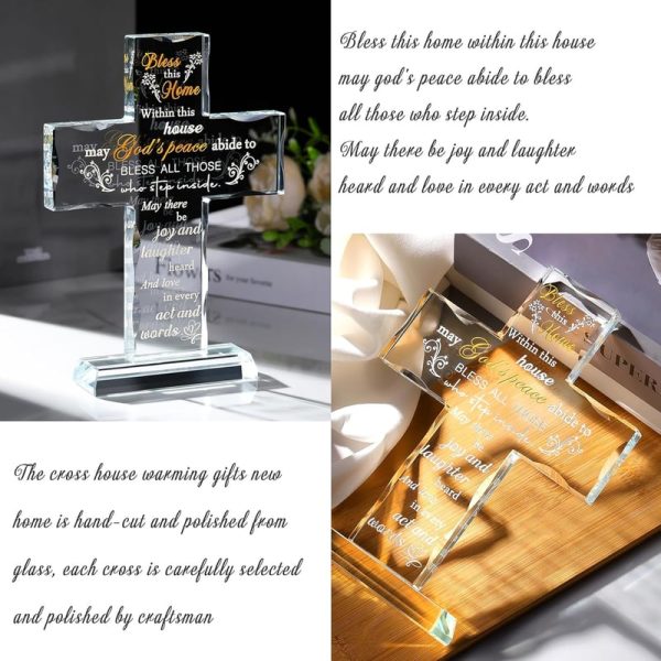 Best Religious Housewarming Gift - Glass Cross For New Home - Image 6
