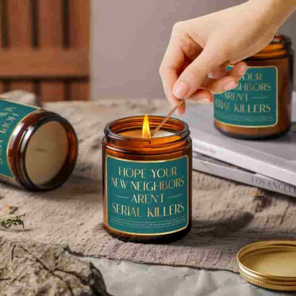 Best Funny Housewarming Candle Gift For New Home - Image 3