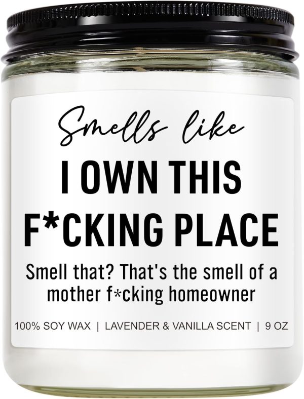 Best Funny Scented Candle - Housewarming Gift For New Home