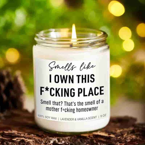 Best Funny Scented Candle - Housewarming Gift For New Home - Image 4