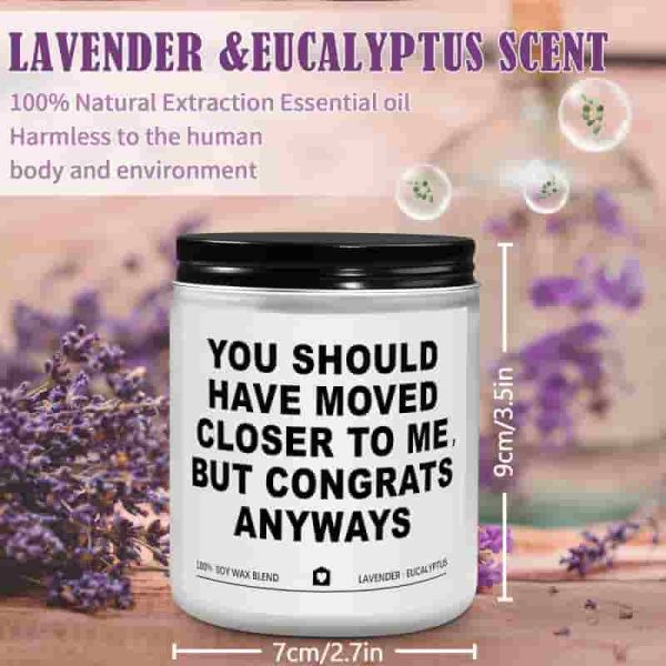 Best Housewarming Gifts 2025: Handmade Lavender Candle - Image 3