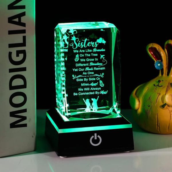 Unique 3d Engraved Sister Gifts For Birthday Or Christmas - Image 5