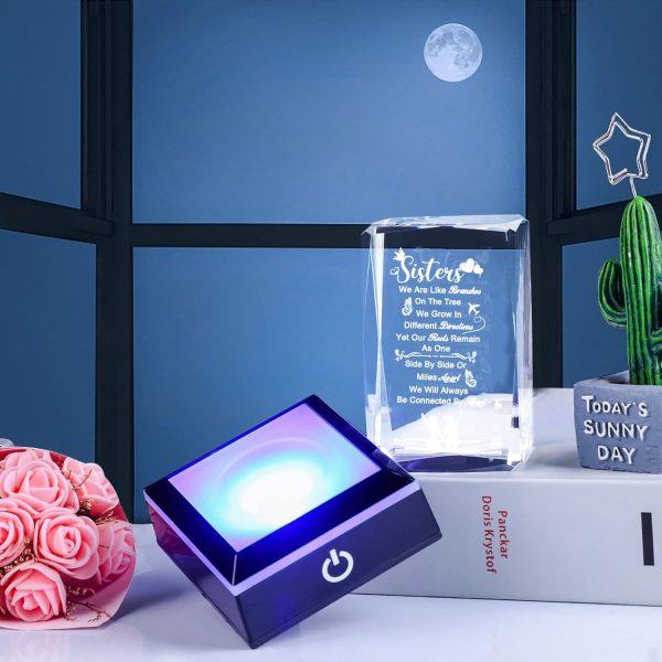 Unique 3d Engraved Sister Gifts For Birthday Or Christmas - Image 6