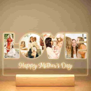 Best Personalized Love Photo Frame Gift For Mom - Mother's Day & Birthday