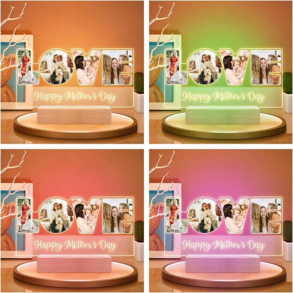 Best Personalized Love Photo Frame Gift For Mom - Mother's Day & Birthday - Image 4
