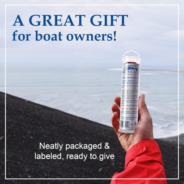 Best 1/2" Boat Drain Plug Wrench & Spare Brass Plug - Image 6