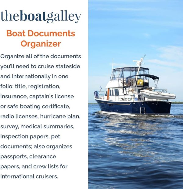 Waterproof Boat Documents Organizer - Best Boating Gift For Men - Image 2
