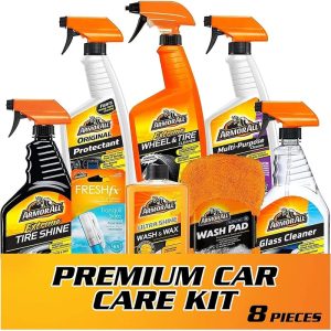 Armor All 8-piece Premier Car Care Kit - Best All-in-one Solution