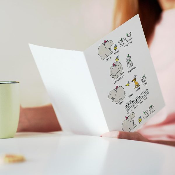 Funny Birthday Card For Kids & Adults - Cute Zoo Theme - Image 5