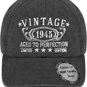 Vintage Birthday Hat 1924-1995 - Unique Gift For Men & Women