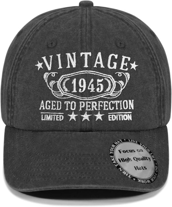 Vintage Birthday Hat 1924-1995 - Unique Gift For Men & Women