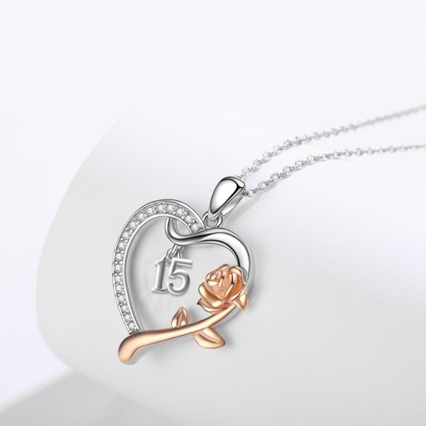 925 Silver Heart Necklace - Perfect Birthday Gift For Women - Image 3