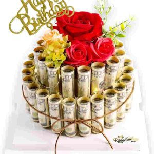 Surprise Money Cake Gift Box - Unique Birthday & Holiday Gift