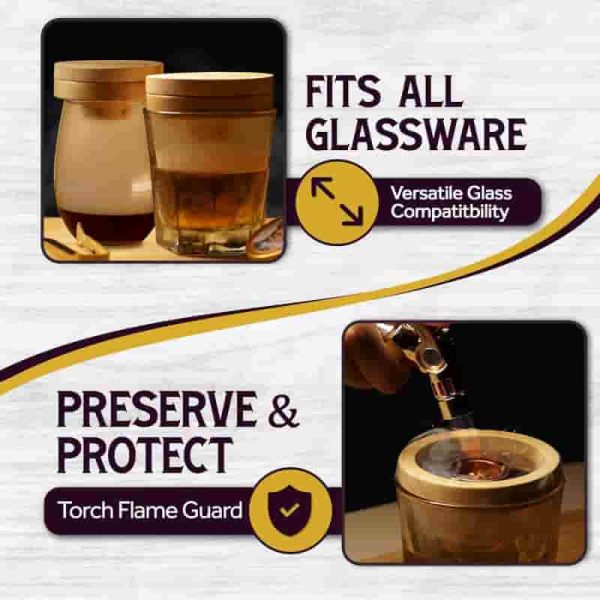 Premium Cocktail Smoker Kit - 6 Flavor Chips & Torch Set - Image 4