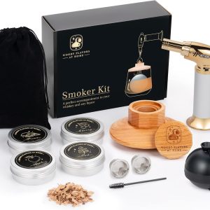 Best Cocktail Smoker Kit For Whiskey & Bourbon – Professional Drink Smoker