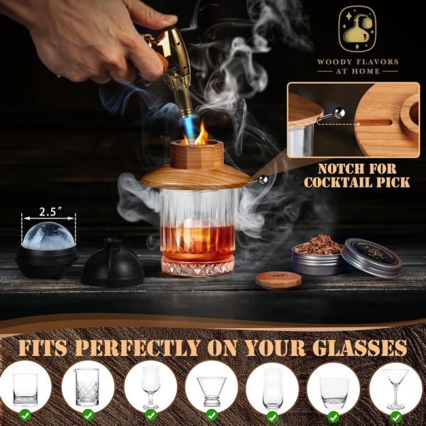 Best Cocktail Smoker Kit For Whiskey & Bourbon – Professional Drink Smoker - Image 5