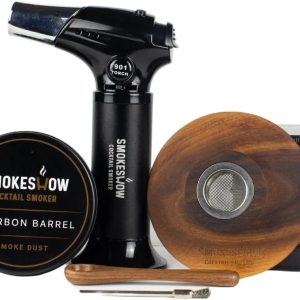 Premium Cocktail Smoker Kit With 6 Wood Chip Flavors