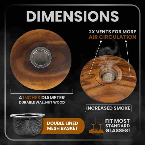 Premium Cocktail Smoker Kit With 6 Wood Chip Flavors - Image 4